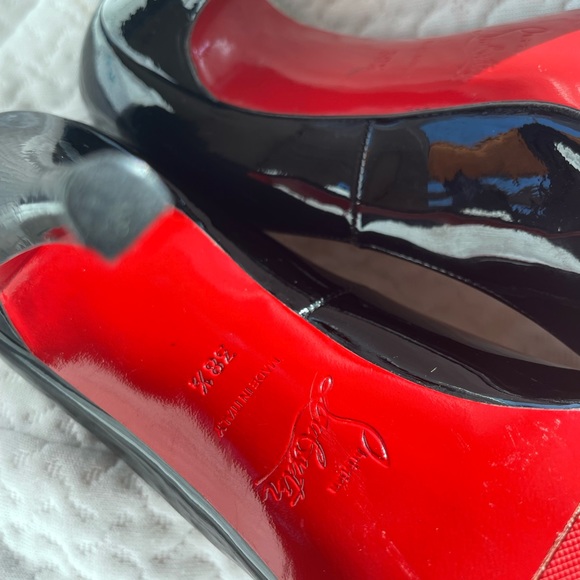 Christian Louboutin patent leather black heels 8.5 - Picture 10 of 10